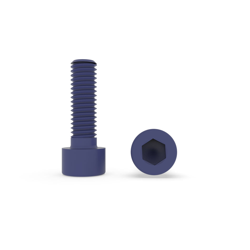 PTFE/Teflon Coated A2-70 Stainless Steel Hex Socket-Cylinder Head Cap Screws - DIN 912