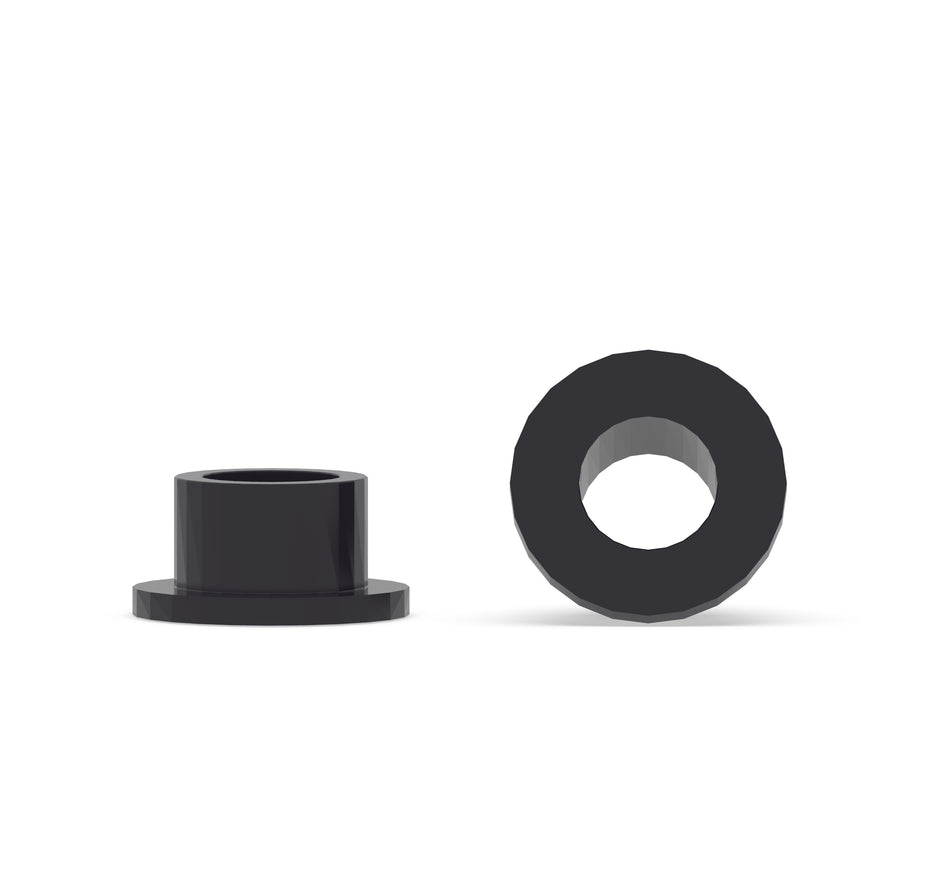 Polyamide GF60 (PA66 GF60) Custom Manufactured Flanged Bushings