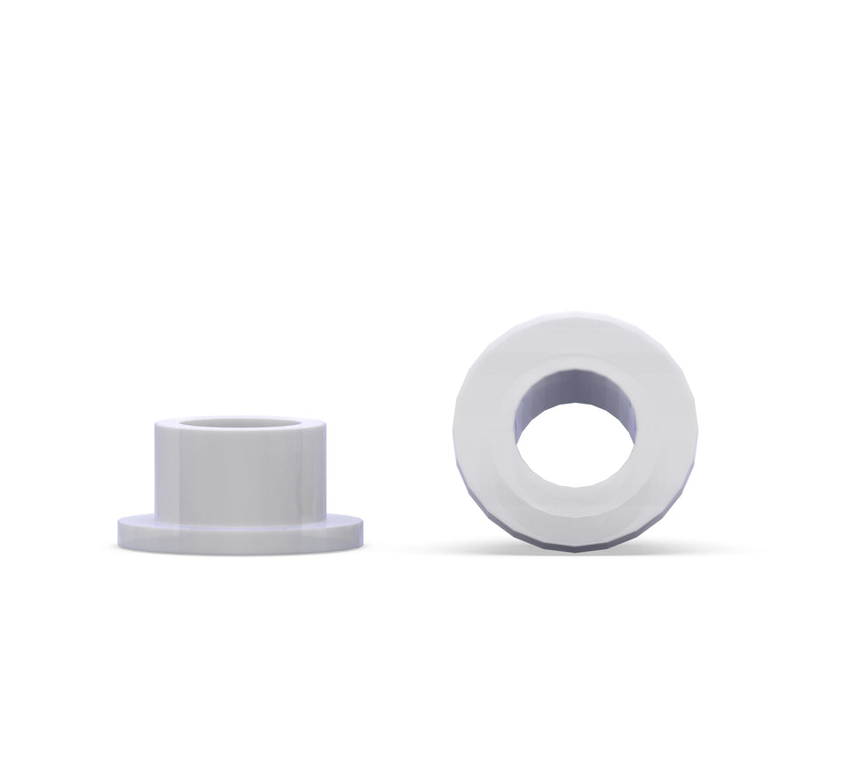 UPE Custom Manufactured Flanged Bushings