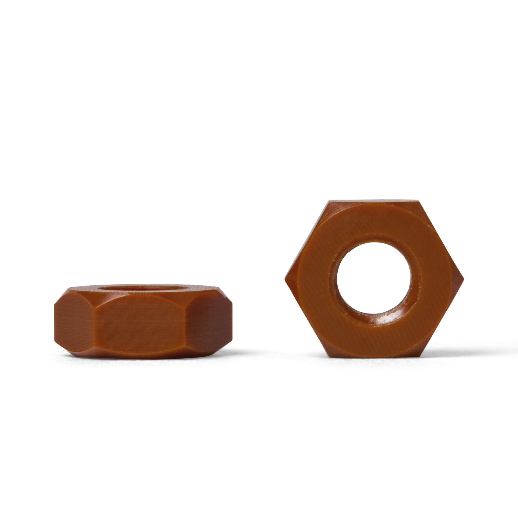 What is DIN 934 and how does it apply to polymer nuts?