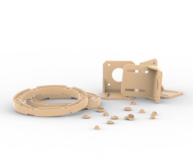 Polyether Ether Ketone GF30 (PEEK GF30) Custom Manufactured Components