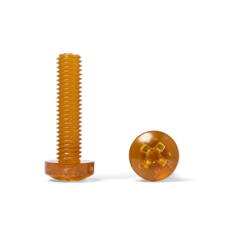 PEI Ultem Pan Head Ruuvit - ristiin upotetut Phillips-ruuvit