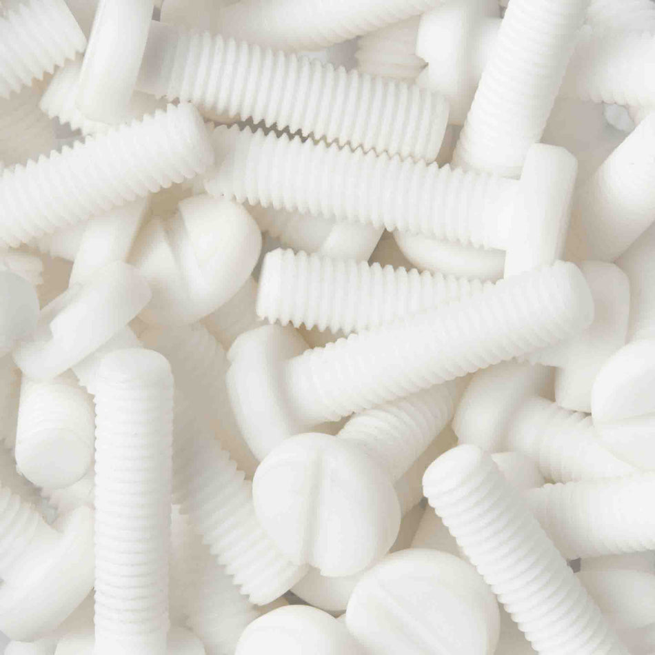 PTFE Teflon Pan Head Ruuvit - ristiin upotetut Phillips-ruuvit