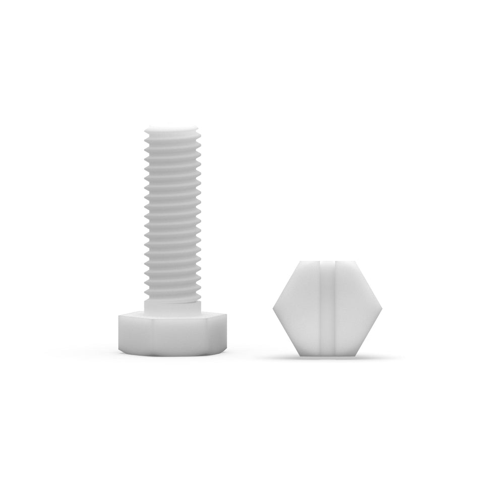 PTFE Slotted Hexagon Bolt - DIN 933 SZ