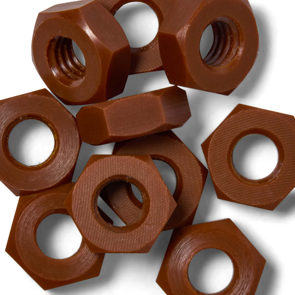 Polyimidi Vespel kuusiomutterit