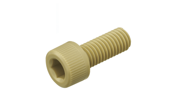 Imperial PEEK (SHCS) Socket Cap Screw - UNC (ASME B18.3) - High Performance Polymer-Plastic Fastener Components