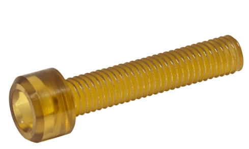 PEI Ultem Torx-Hexalobular Socket-Cylinder Head Cap Screw - High Performance Polymer-Plastic Fastener Components